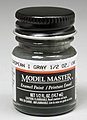 Model Master Euro 1 Gray 36081 1/2 oz Hobby and Model Enamel Paint #1788