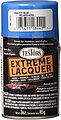 Lacquer Spray Icy Blue 3 oz Hobby and Model Lacquer Paint #1844m