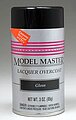 Model Master Spray Clear Gloss Finish 3 oz Hobby and Model Lacquer Paint #1961