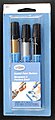 Enamel Paint Marker Set (Gold, Silver, Black) Hobby Paint Marker #25003