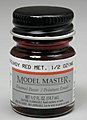 Model Master Burgundy Red Metallic 1/2 oz Hobby and Model Enamel Paint #2705