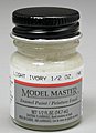 1/2oz. Model Master Enamel Light Ivory Hobby and Model Enamel Paint #2709