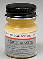 Model Master Bright Yellow 1/2 oz Hobby and Model Enamel Paint #2717