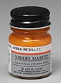 Model Master Turn Signal Amber Metallic 1/2 oz Hobby and Model Enamel Paint #2723