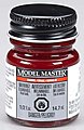 Model Master Turn Signal Red Gloss 1/2 oz Hobby and Model Enamel Paint #2756