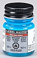 Model Master Bright Light Blue Gloss 1/2 oz Hobby and Model Enamel Paint #2766