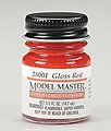 Model Master Lacquer Gloss Red 1/2 oz Hobby and Model Lacquer Paint #28001