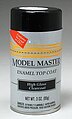 Model Master Spray Clear Top Coat 3 oz Hobby and Model Enamel Paint #2936