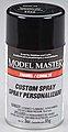 Model Master Spray Black Semi-Gloss 3 oz Hobby and Model Enamel Paint #2962