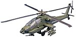 AH64 Apache Helicopter Snap Tite Plastic Model Aircraft Kit 1/32 Scale #880001n