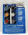 Acrylic Pots 6 Color Primary TRI Hobby and Model Paint Set #9001