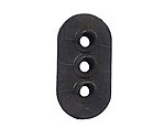 Brass Signal Head Three-Light Vertical HO Scale Model Railroad Accessory #6043