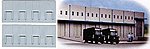 Low Relief Concrete Warehouse Kit (Resin) Z Scale Model Railroad Building #30046