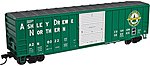 ACF(R) 50'6'' Boxcar Ashley, Drew & Northern #8036 N Scale Model Train Freight Car #50001533