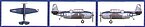 TBF Avenger Plane Set of 18 for USS Essex Plastic Model Airplane Kit 1/700 Scale #0405
