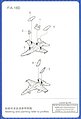 F/A18D Hornet Plane Set of 12 for USS Nimitz Plastic Model Airplane Kit 1/700 Scale #0427