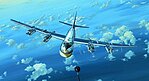 Russian TU95MS Bear H Bomber Plastic Model Airplane Kit 1/144 Scale #03904