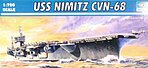 USS Nimitz CVN68 Aircraft Carrier 1975 Plastic Model Military Ship Kit 1/700 Scale #05714