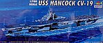 USS Hancock Aircraft Carrier Plastic Model Military Ship 1/700 Scale #05737