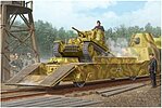 WWII German Panzertragerwagen Tank Transport Flatcar Plastic Model Kit 1/35 Scale #1508