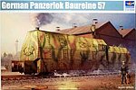 German BR57 Armored Steam Locomotive Plastic Model Military Vehicle 1/35 Scale #219