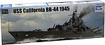 USS California BB-44 Battleship 1945 Plastic Model Military Ship Kit 1/700 Scale #5784