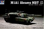 US M1A1 Abrams MBT Plastic Model Military Vehicle 1/72 Scale #7276