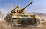 German PzKpfw IV Ausf.F2 Medium Tank Plastic Model Military Vehicle 1/16 Scale #919