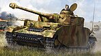 German PzKpfw IV Ausf.H Medium Tank Plastic Model Military Vehicle Kit 1/16 Scale #920