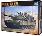 US M1A1 AIM Main Battle Tank Plastic Model Military Vehicle Kit 1/16 Scale #926