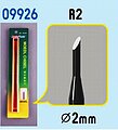 MODEL MICRO CHISEL 2mm Round