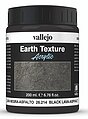 (bulk of 3) Black Lava Earth Effect (200ml Bottle) Model Railroad Mold Accessory #26214