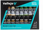 17ml Bottle WWII Allied Model Color Paint Set (16 Colors) Hobby and Model Paint Set #70109