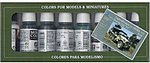 Demag Africa Corps Model Color Paint Set (8 Colors) Hobby and Model Paint Sets #70138