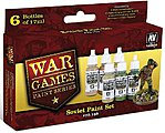 Soviet Army WWII War Games Paint Set (6 Colors) Hobby and Model Paint Set #70159