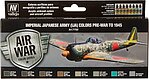 17ml Bottle Imperial Japanese Army Colors (8 Colors) Hobby and Model Paint Set #71152