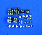 US Modern Soldier Gear Plastic Model Vehicle Accessory 1/35 Scale #2020