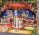 Wrebbit 3D- Christmas Village Foam Puzzles (5)- Chapel, General Store, Toy Store, Candy Store, House