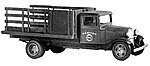 1934 Ford Stake Truck w/Decals Kit HO Scale Model Vehicle #96103