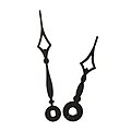 Black Clock Hands 2.69