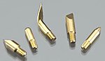 5-Pc Special Technique Point Tips Hot Tool Accessory #5599