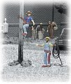 Scenic Accents City Workers (6) HO Scale Model Railroad Figures #a1826