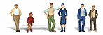 Scenic Accents Bystanders (6) HO Scale Model Railroad Figure #a1872