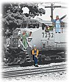 Engineers O Scale Model Railroad Figure #a2733
