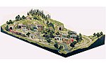 Grand Valley Layout HO Scale Model Railroad Scenery Supply #st1483