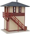 Trackside Signal Tower Assembled Model Railroad Building HO Scale #810