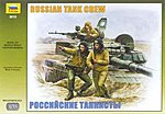 Russian Mod Tank Crew (3) Plastic Model Military Figure 1/35 Scale #3615