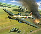 IL2 Mod 1941 Stormovik Fighter (Snap) Plastic Model Airplane Kit 1/144 Scale #6125