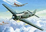 Fw190A Fighter (Snap) (New Tool) Plastic Model Airplane Kit 1/72 Scale #7304