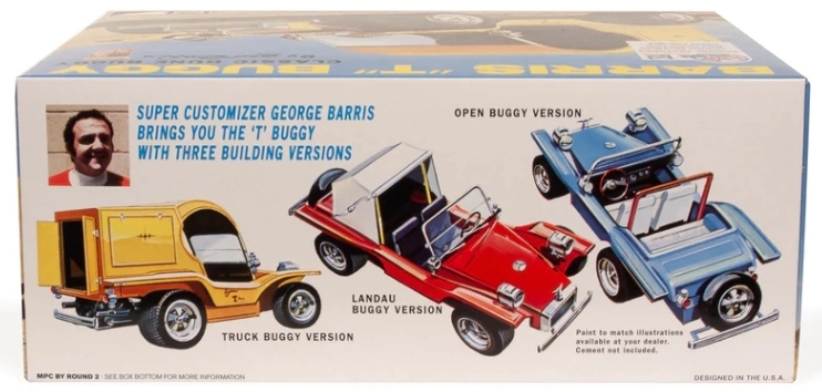 George Barris T Buggy Plastic Model Car Vehicle Kit Scale